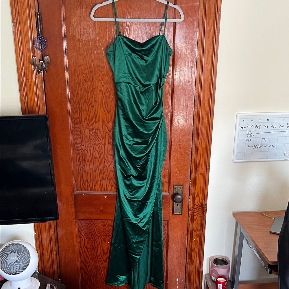 Emerald Sundae Green Maxi Dress